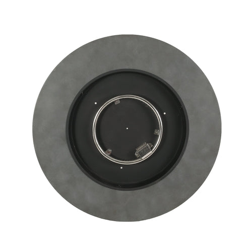 Wellington Round Iron Fire Pit with 40,000 BTU Output in Stone Gray